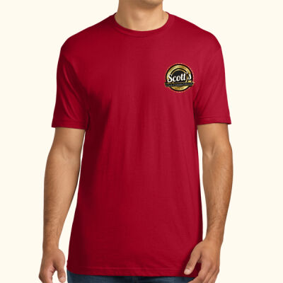 SA - RED - Cotton T-Shirt Thumbnail