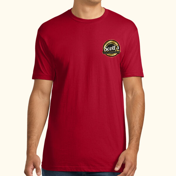 SA - RED - Cotton T-Shirt Thumbnail