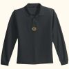 Youth Long Sleeve Silk Touch Polo Thumbnail
